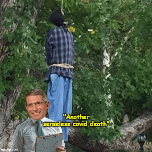 "Another senseless covid death" | made w/ Imgflip meme maker