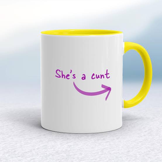 High Quality CUNT MUG Blank Meme Template