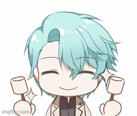 V mystic messenger marshmallows | image tagged in gifs,mystic messenger,marshmallow,jihyun kim,v | made w/ Imgflip images-to-gif maker