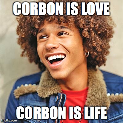 CORBON IS LOVE CORBON IS LIFE | image tagged in thefollowing | made w/ Imgflip meme maker