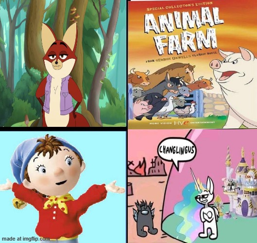 I prefer Angel's version of Animal Farm | image tagged in i prefer angel's version of animal farm | made w/ Imgflip meme maker
