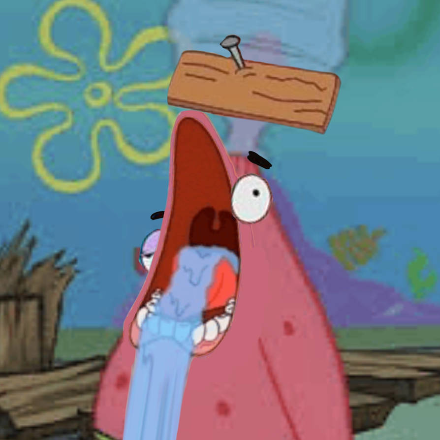 High Quality hyper dumb patrick Blank Meme Template