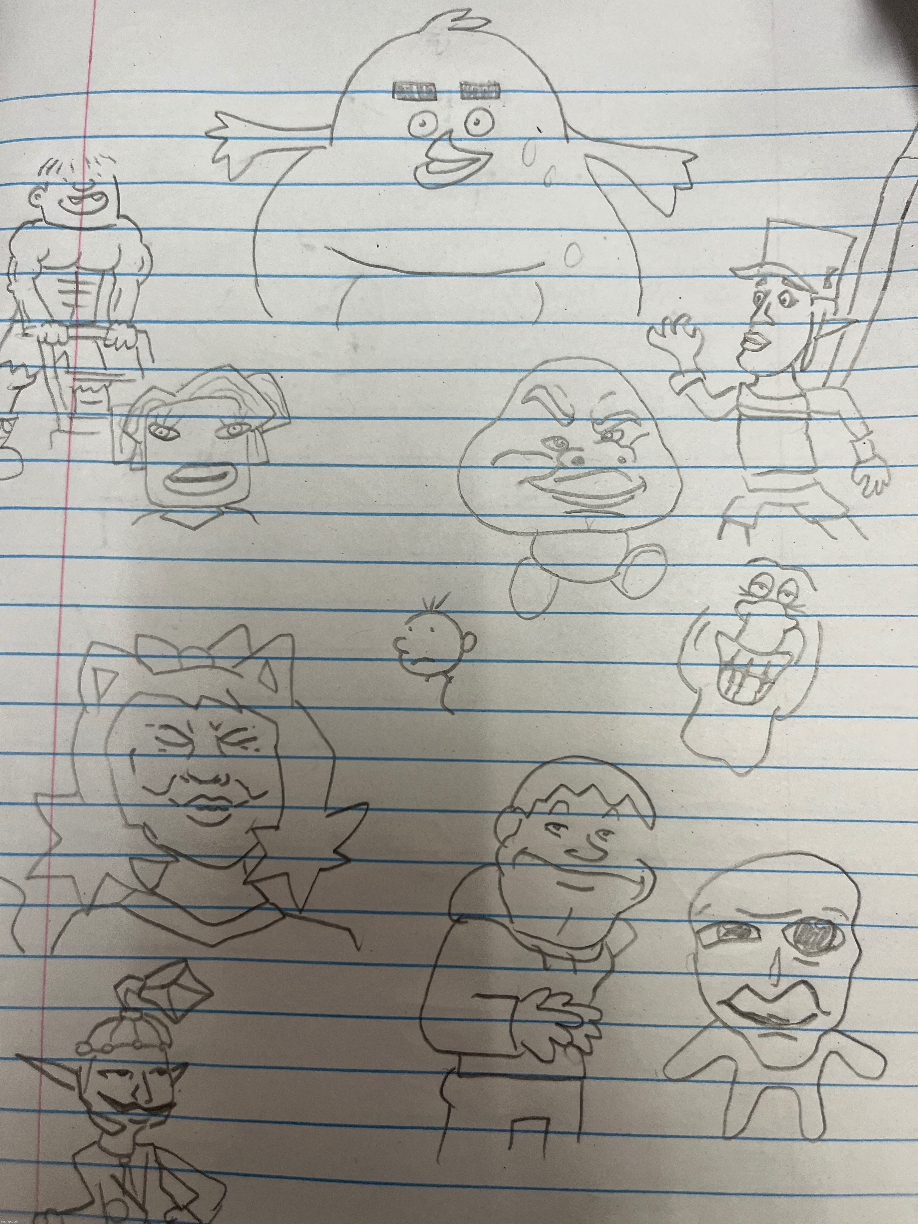 Another silly work drawing | made w/ Imgflip meme maker