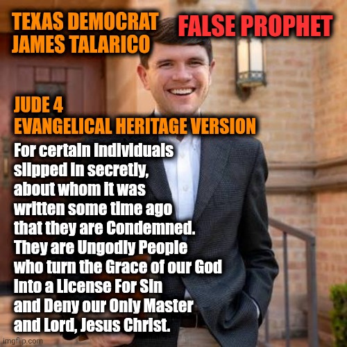 Democrat False Prophet James Talarico