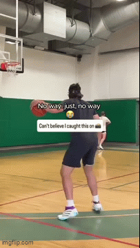 basketball gym moment - Basketball Reality Just Glitched