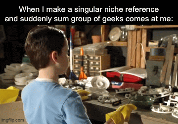 niche reference meme - One Reference Summons the Entire Fandom