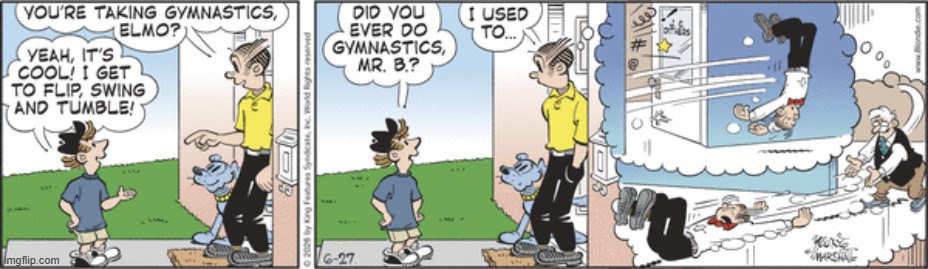 Blondie | image tagged in comics | made w/ Imgflip meme maker