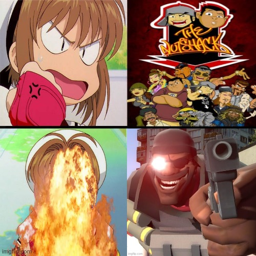 Demoman ruins a Nutshack hatepost lol | image tagged in ruin this fill in meme 791,drake hotline bling,deviantart,the nutshack,team fortress 2,demoman | made w/ Imgflip meme maker