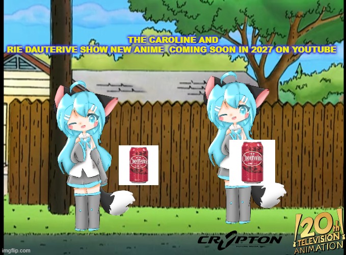The Caroline And Rie Dauterive Show Brand New Anime Coming Soon  In 2027 After Super Bowl LVI On YouTube | The Caroline And Rie Dauterive Show New Anime  Coming Soon In 2027 On YouTube | image tagged in king of the hill zoom meeting background by nyuncat,carolineandriedauterive,anime,animegirls,nekomimi | made w/ Imgflip meme maker