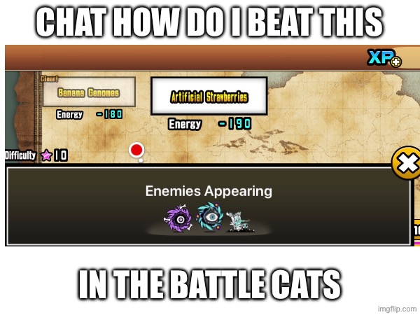 Help needed | Chat how do I beat this; In the battle cats | image tagged in battle cats,too hard | made w/ Imgflip meme maker