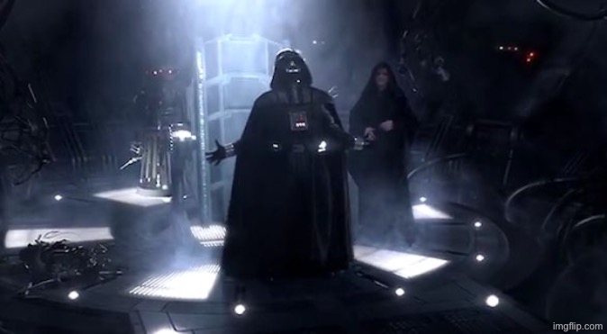 Vader nooooooooo | image tagged in vader nooooooooo | made w/ Imgflip meme maker