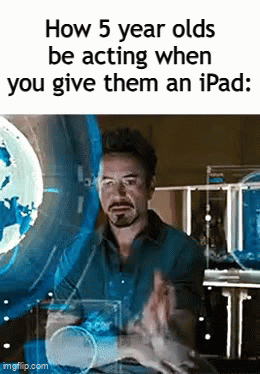 kids with iPads - Instantly Becoming Tony Stark With an iPad