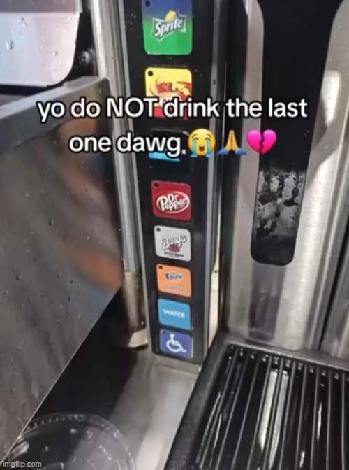 nobody tells me what to do!!! | image tagged in drinks | made w/ Imgflip meme maker