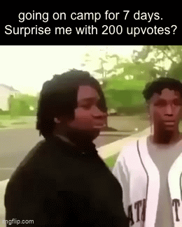 200 upvotes meme - Casually Requesting a 200-Upvote Surprise
