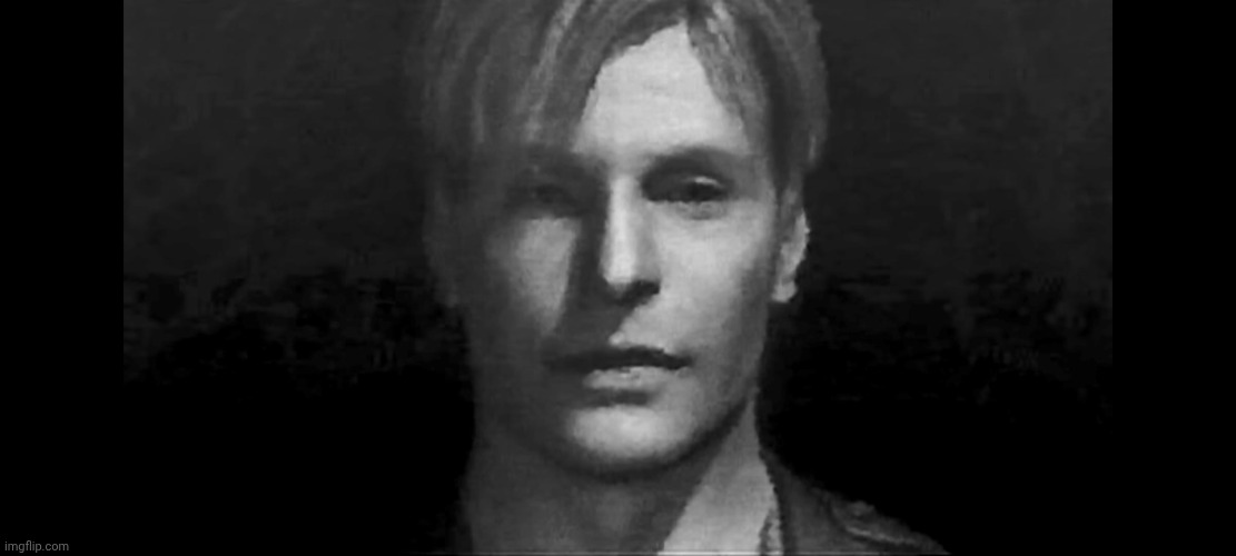 James Sunderland stare | image tagged in james sunderland stare | made w/ Imgflip meme maker