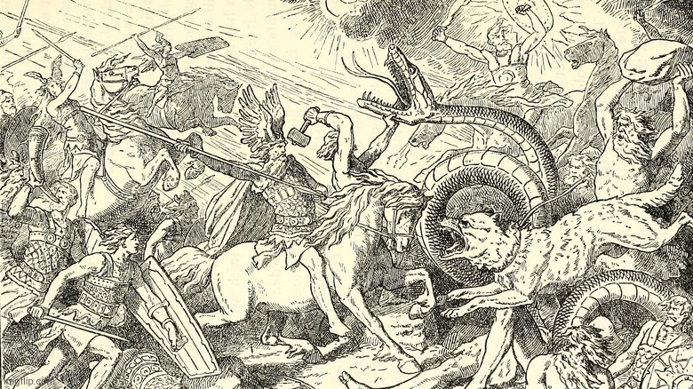 Ragnarok the Twilight of the Gods | image tagged in ragnarok the twilight of the gods | made w/ Imgflip meme maker
