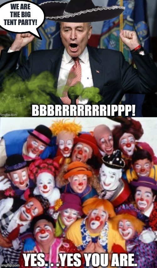 Demorhhoids Big Tent Party | image tagged in demorhhoids big tent party | made w/ Imgflip meme maker
