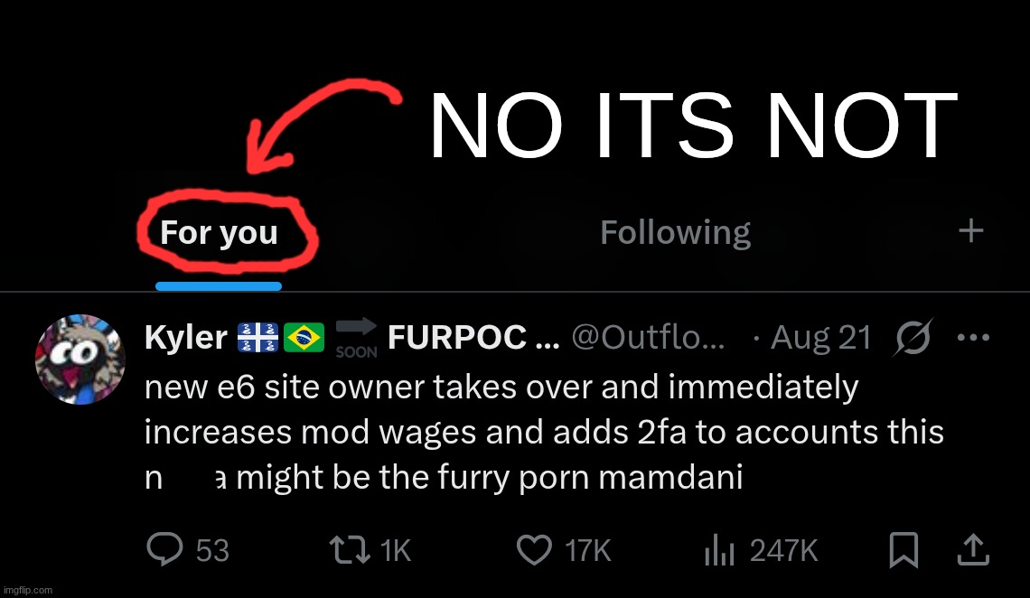 no its not | made w/ Imgflip meme maker