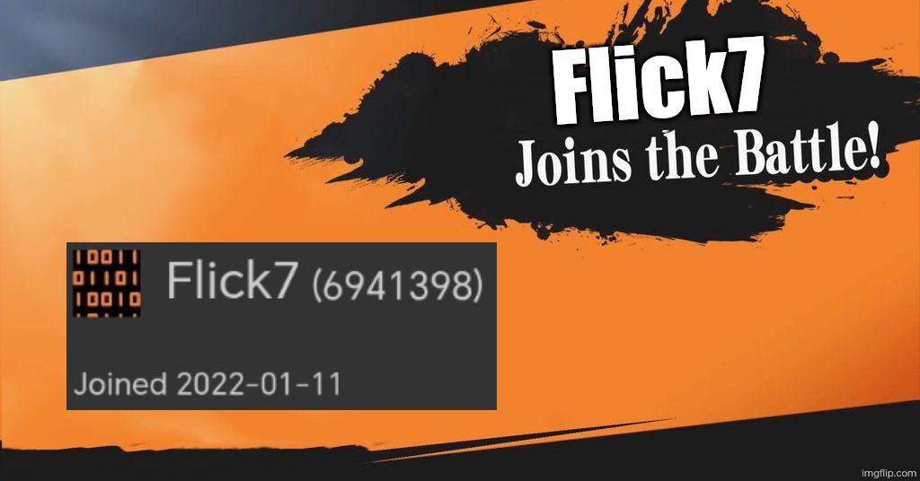 I bet he's gnna comment on this image | Flick7 | image tagged in smash bros | made w/ Imgflip meme maker