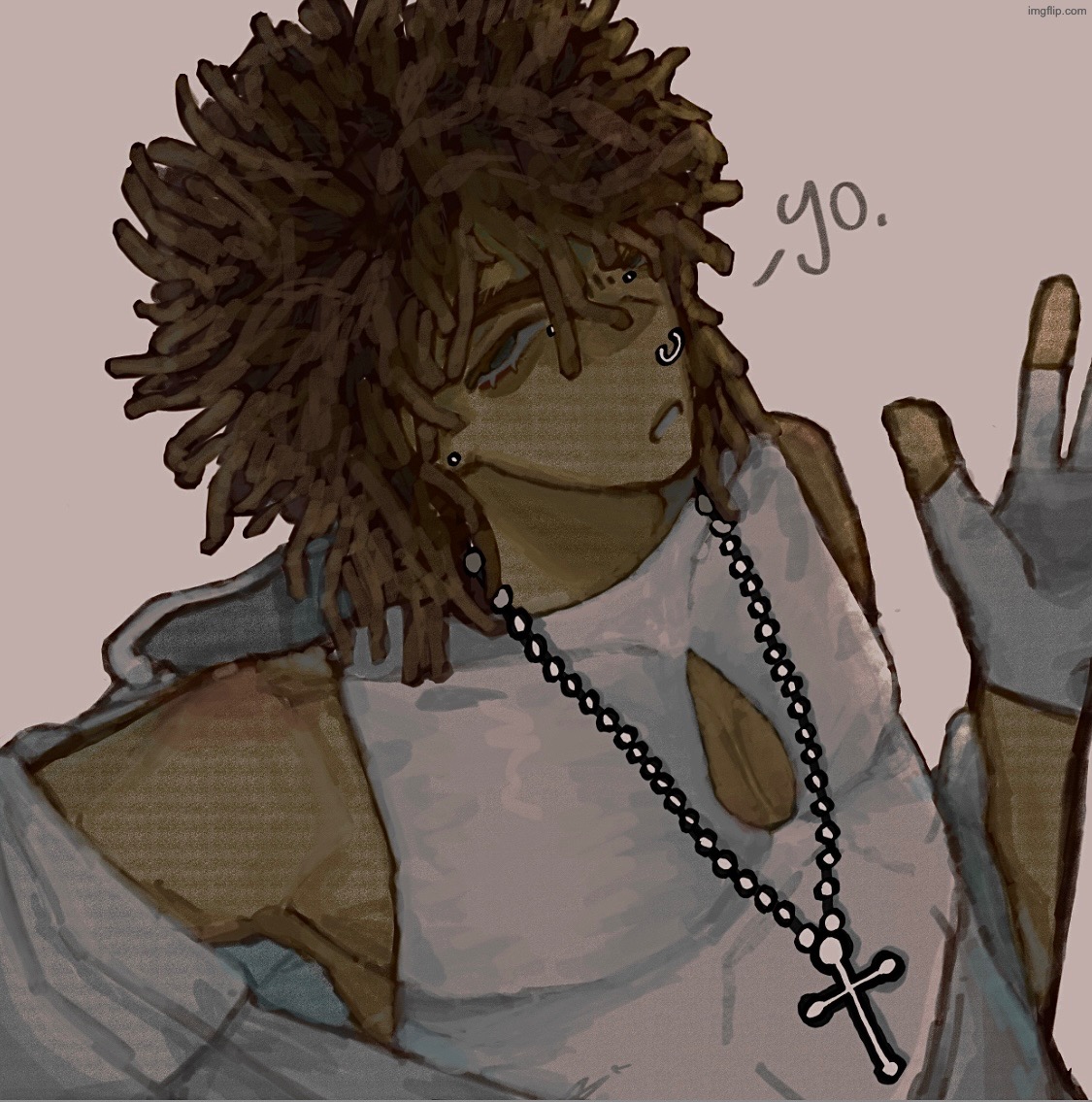 the glowup from the sketch is insane | image tagged in drawing,stuff | made w/ Imgflip meme maker