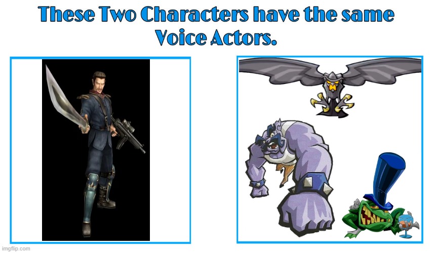 Kevin Blackton 2 (R.I.P.) | image tagged in same voice actor,time crisis,kevin blackton,sly cooper,playstation,bandai namco | made w/ Imgflip meme maker
