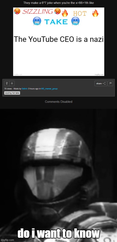 do i want to know | image tagged in halo 3 odst the rookie | made w/ Imgflip meme maker