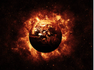 High Quality planet exploding Blank Meme Template