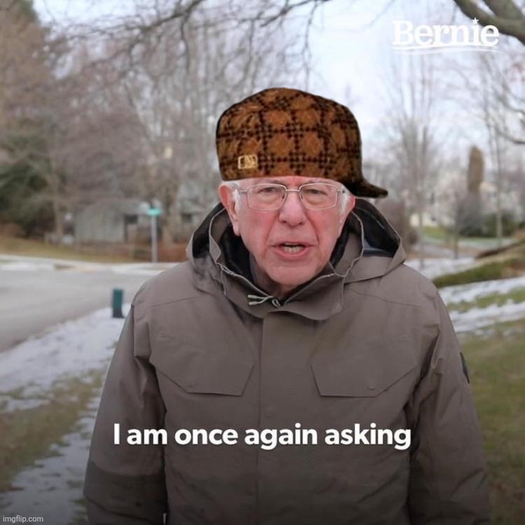 Bernie I Am Once Again Asking For Your Support Meme | image tagged in memes,bernie i am once again asking for your support | made w/ Imgflip meme maker