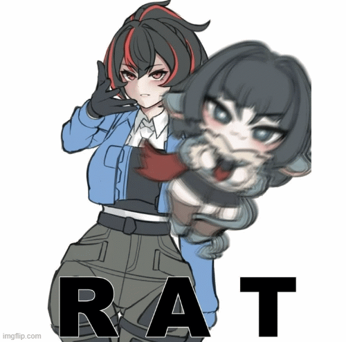 RAT Jane Doe | image tagged in gifs,jane doe,zzz,game | made w/ Imgflip images-to-gif maker