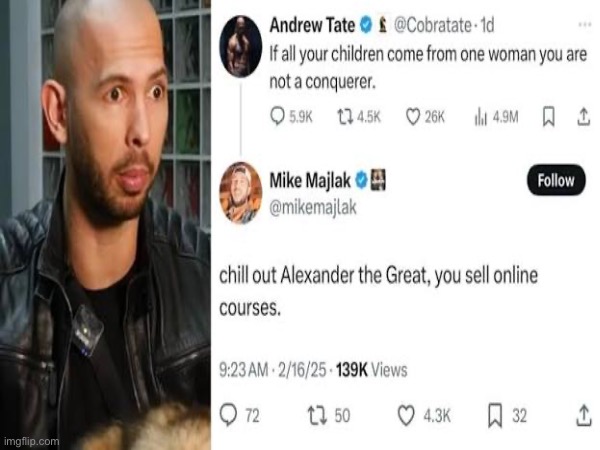 Top G | image tagged in memes,rare,insults | made w/ Imgflip meme maker