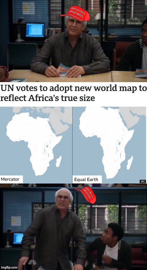 Interesting that the UN decided to do this now | image tagged in unlike you snowflakes,africa,maps,truth,history | made w/ Imgflip meme maker