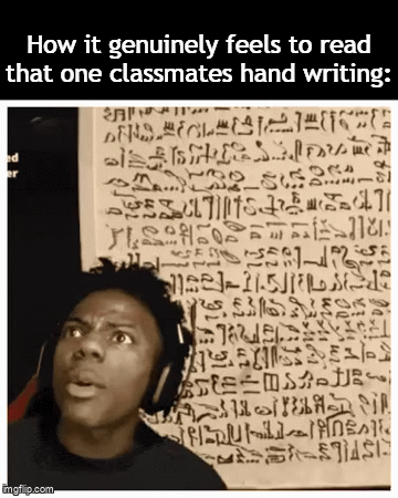 When Class Notes Become Ancient Runes