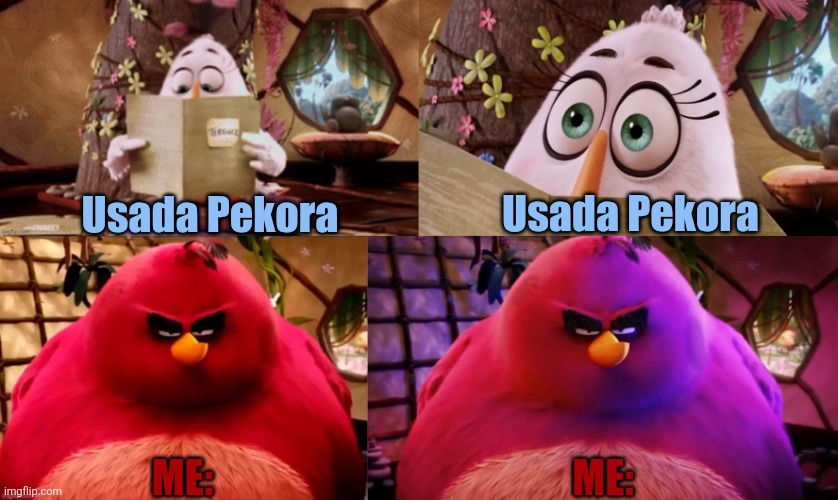 If i ever join Hololive I'm not gonna tell anyone, but there will be signs | Usada Pekora; Usada Pekora; Me:; Me: | made w/ Imgflip meme maker