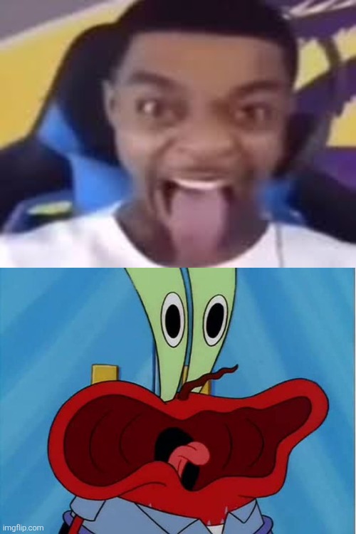 Aw hell nah mr krap freaks out on freaky flyt XDDD | image tagged in flight,tongue,mr krabs,spongebob,shitpost,aw hell nah | made w/ Imgflip meme maker