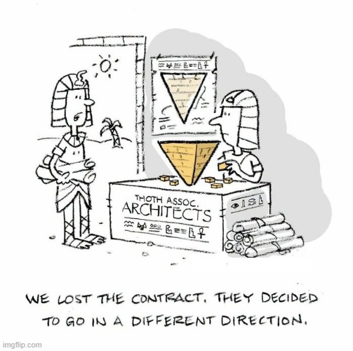 Pyramid Builders | image tagged in comics | made w/ Imgflip meme maker
