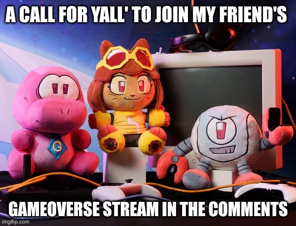 Gameoverse Invite | image tagged in gameoverse invite | made w/ Imgflip meme maker