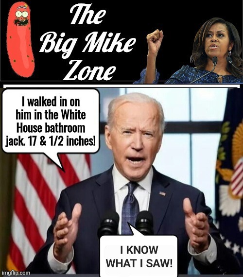 Geritol Joe saw Big Mike | image tagged in geritol joe saw big mike | made w/ Imgflip meme maker