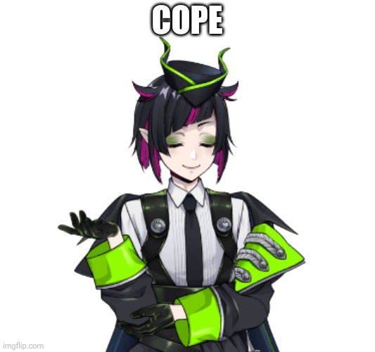 Lilia cope | Cope | image tagged in twisted wonderland | made w/ Imgflip meme maker