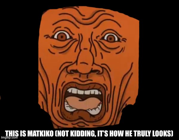 MatkikoTheNiceHater0000’s REAL face reveal (he’s used this a lot btw) | This is Matkiko (not kidding, it’s how he truly looks) | image tagged in gumball darwin upset,matkiko,deviantart,worst person ever,face reveal | made w/ Imgflip meme maker