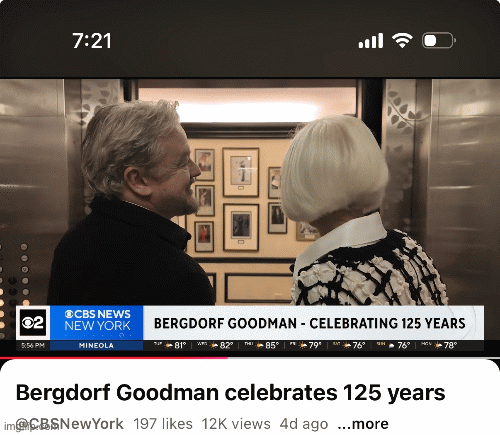 125 Years of Bergdorf Goodman | image tagged in fashion,bergdorf goodman,joan rivers,miss piggy,screenshots,brian einersen | made w/ Imgflip images-to-gif maker