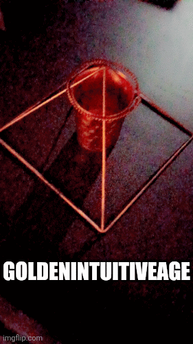 Energy Charged Copper Pyramid GoldenIntuitiveAge | GoldenIntuitiveAge | image tagged in gifs,copper pyramid,energy tools,goldenintuitiveage | made w/ Imgflip images-to-gif maker