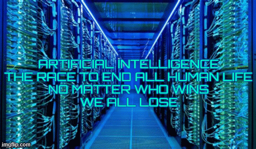 Resistance is Futile | image tagged in gifs,resistance is futile,exterminate all humans but the rich,ai is borg | made w/ Imgflip images-to-gif maker