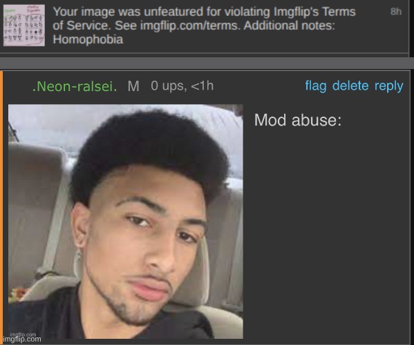 so apparently msmg is not only  a christian Minecraft server, but also a woke one | image tagged in mod abuse | made w/ Imgflip meme maker