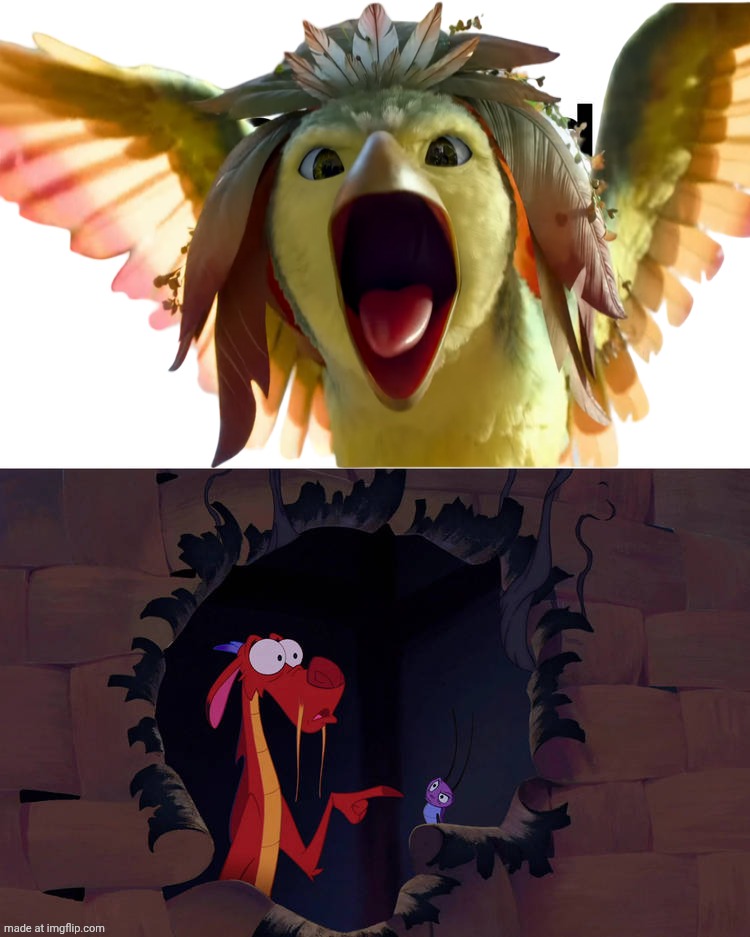 Ivy is Mad At Mushu | image tagged in who is mad at mushu,deviantart,disney,skydance animation,mulan,netflix | made w/ Imgflip meme maker