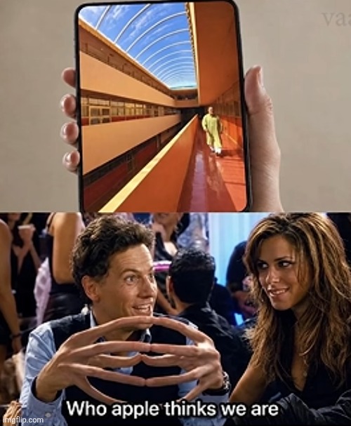 image tagged in apple,iphone,long,fingers | made w/ Imgflip meme maker