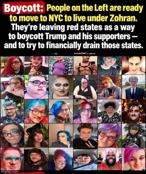 Pinkos moving to New York | image tagged in img 33 jpeg,freeloaders,bums | made w/ Imgflip meme maker