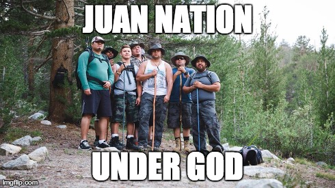 JUAN NATION UNDER GOD | made w/ Imgflip meme maker