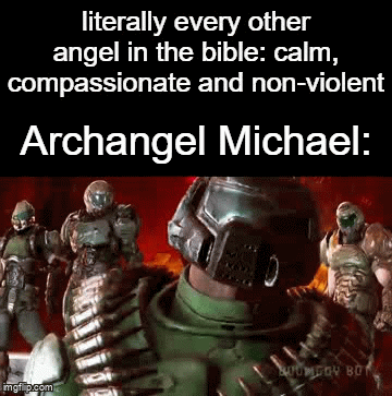 Archangel Michael Arrives Battle-Ready