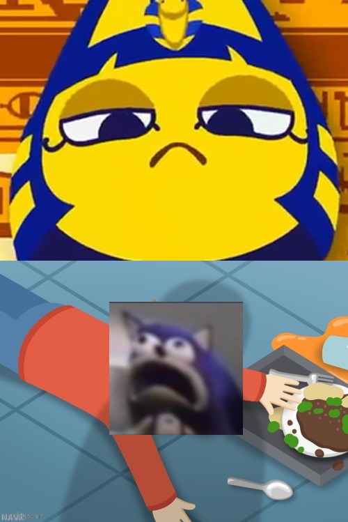 Before you know it, I decided to ruin my own "meme" for the sake of self-deprecation. | image tagged in ankha,animal crossing,zone,emojini,the great emojini,wtf | made w/ Imgflip meme maker