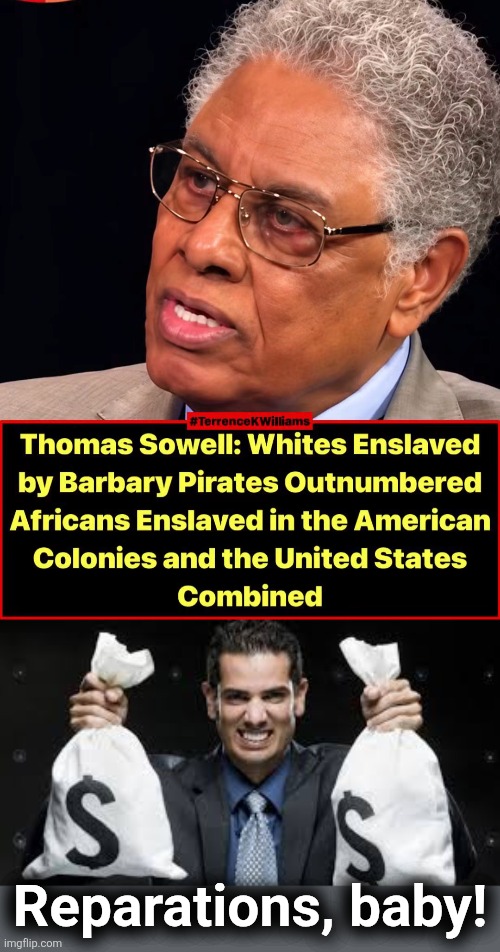 Deliver the $$$ to my new mansion | Reparations, baby! | image tagged in profit man,memes,white,slaves,reparations,thomas sowell | made w/ Imgflip meme maker